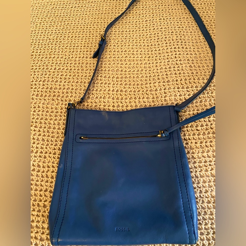 Fossil Emma NS Crossbody, Blue